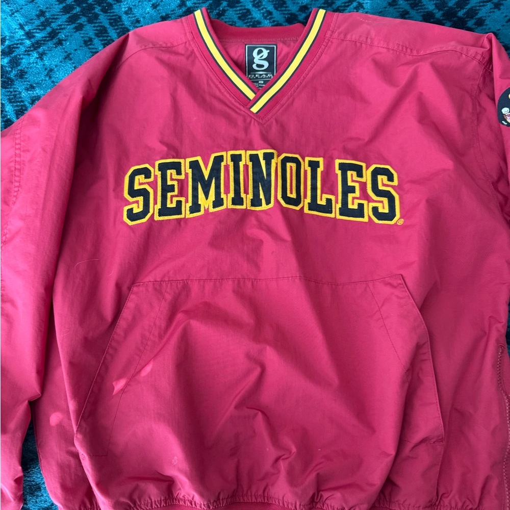 Gear For Sports Garnet Pullover with Yellow & Black Trim